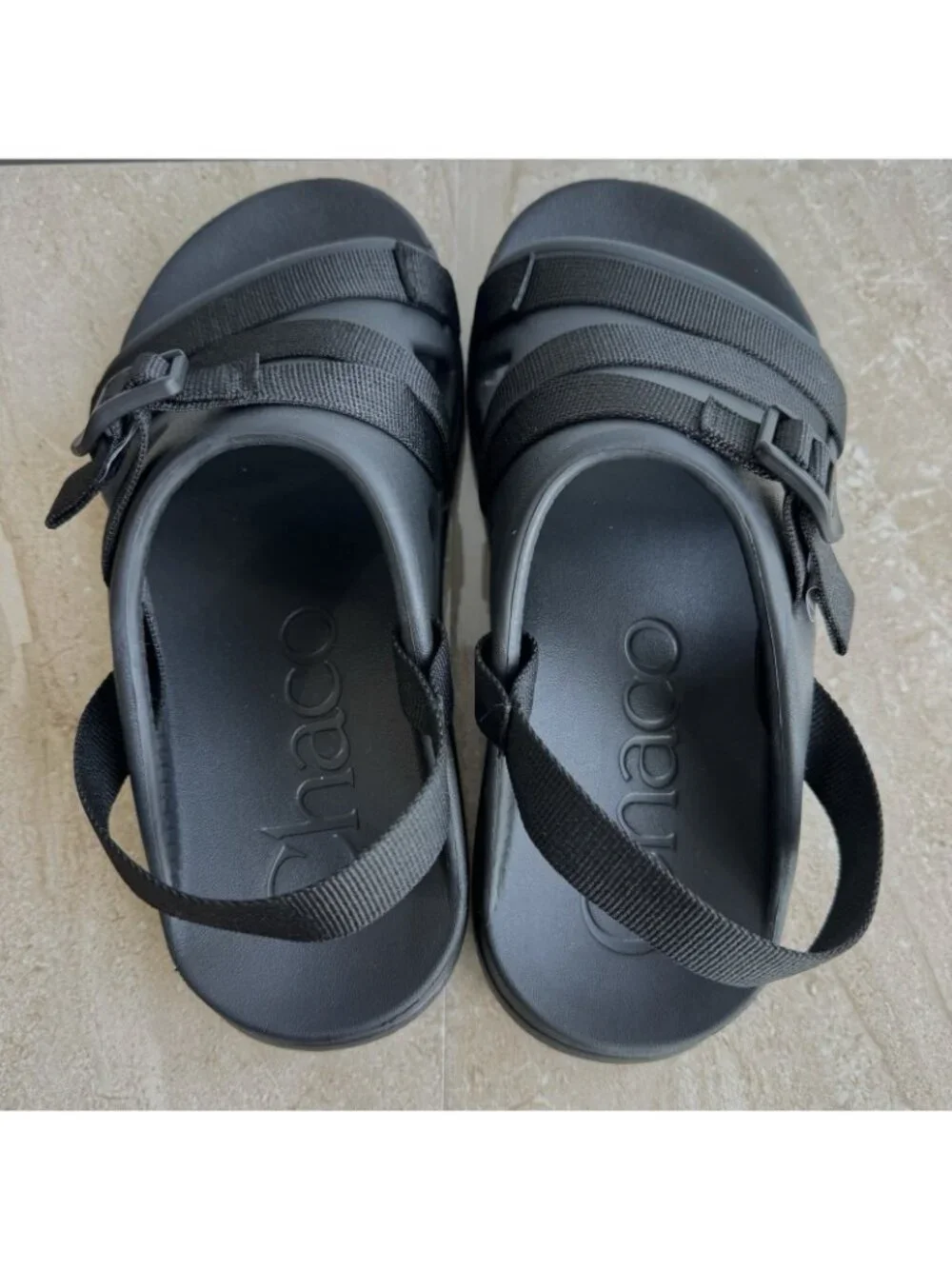 Chaco Chillos Sport Sandal Black Mens 8